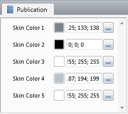 Skin Color Settings Skin Color Settings