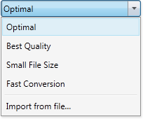 Conversion Profile Settings – Global Online Publishing Conversion Profile Settings – Global Online Publishing