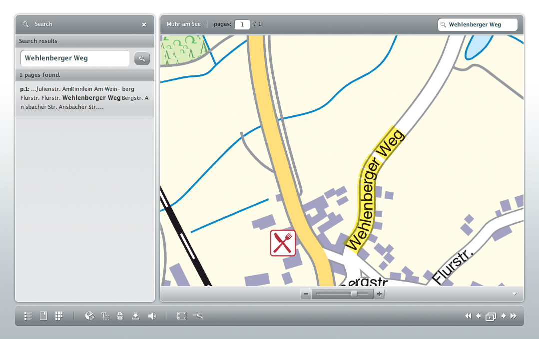 Text Search Window – Global Online Publishing